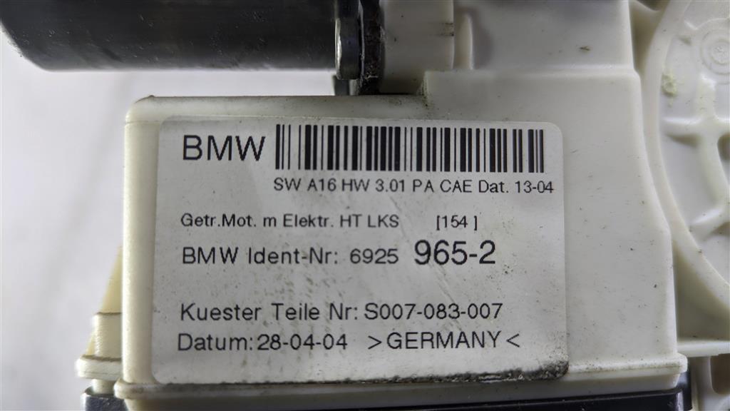 Стеклоподъемник механический двери задней левой BMW X3 (E83) купить в Беларуси
