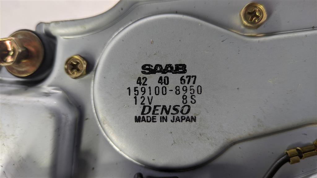 Моторчик стеклоочистителя задний Saab 9-3 (1) купить в Беларуси