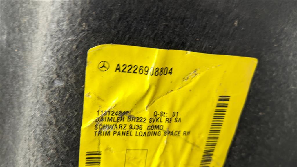 Обшивка багажного отделения Mercedes CLS-Class (W257) купить в России