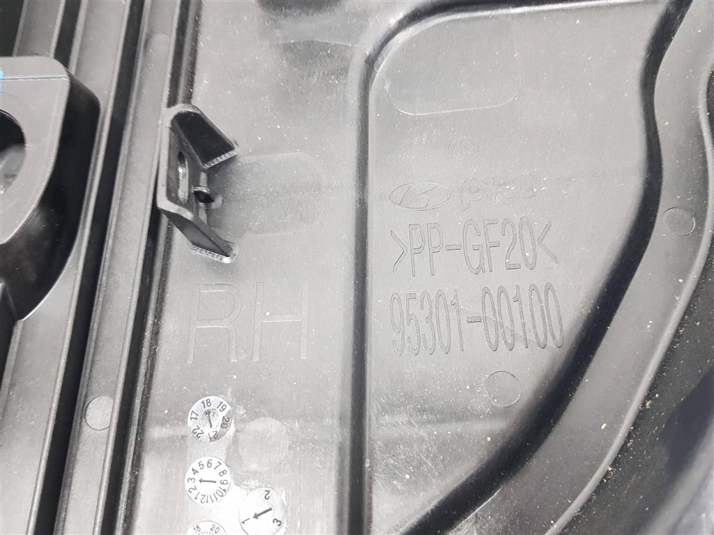 Стеклоподъемник механический двери задней правой Hyundai Santa Fe 4 (TM) купить в России